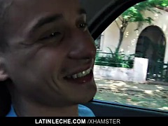LatinLeche - Sweet Boy Sucks Cameramans Cock