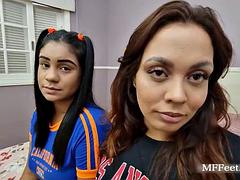 Bdsm, Brunette, Føtter, Fetisj, Fotfetisj, Latina, Lesbisk, Milf