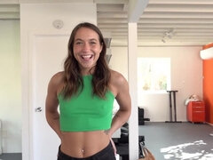 18, Baben, Sperma shot, Dotter, Naturliga tuttar, Pov, Rakad, Tatuering
