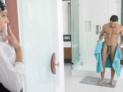 Grosser schwanz, Blondine, Hundestellung, Interrassisch, Natürlichen titten, Kurzes haar, Jungendliche (18+), Titten