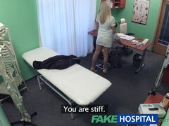 Sexy nurse gets creampied by patient in fakehospital roleplay
