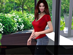 Tredimensionell, Stora tuttar, Fingering, Handjobb, Milf, Utomhus, Trosor, Offentlig