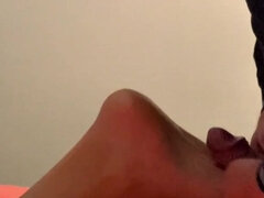 Hot Footjobs to a Lucky Fan - Cum on Soles