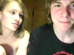 Amateur lovebirds explore each other for the first time on Chatroulette and Skype