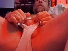 Enthousiasteling, Amerikaans, Grote lul, Daddy, Masturbatie, Alleen