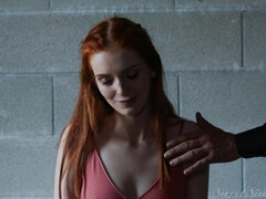 My Dad, Your Dad Scene 2 - young redhead with natural tits Maya Kendrick enjoys fetish boob play