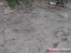 Amateur, Corridas, Corridas faciales, Alemán, Grupo, Tetas naturales, Público, Realidad