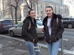 Любители, Брюнетки, Чешки, Секс без цензуры, Деньги, Тощие, Сиськи, Близняшки