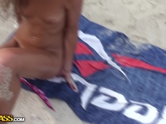 Thailand porn adventures: Day 4 - Careless beach sex video, part 2