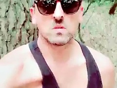 Enthousiasteling, Travestiet, Homo, Duits, Buiten, Pornster, Openbaar, Webcamera
