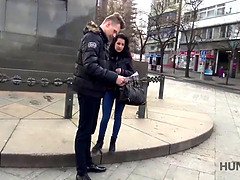 Hot POV reality with a sexy Czech teen caught on cam and getting licked for cash