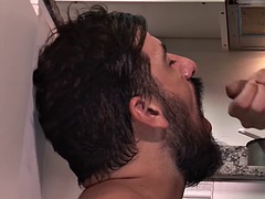 Pijpbeurt, Homo, Latijnse vrouw, Mager