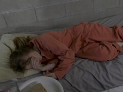 Pervy inmate takes advantage of cute Cleo Clementine