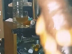 Jerking My Phat Uncut Dick & Cummin' a Fountain Load!