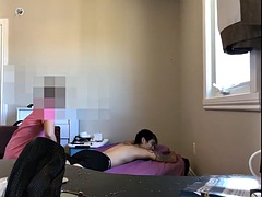 Asiatisch, Grosser schwanz, Braunhaarige, Handjob, Hardcore, Massage