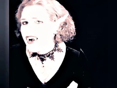 Vintage vampire dominatrix