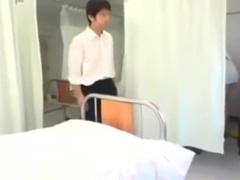 Japanese nurse fucked in the hospital