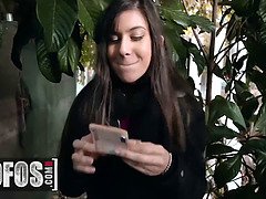 Whorish teen (Anya Krey) ass screwed out in public for some additional cash - mofos