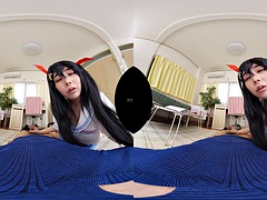 3 dimensionaal, Aziatisch, Grote mammen, Japaans, Realiteit, Tieten likken