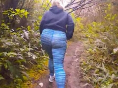 Anal, Rumpe, Stor rumpe, Stor kukk, Bakfra, Kjæreste, Milf, Utendørs