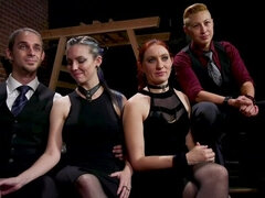 Anal, Blond, Fangenskap, Brunette, Hunn, Orgie, Barbert, Trekant