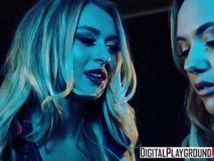 Natalia Starr and Carla Pryce get a hot threesome cumshot in Episode #1 of Digital Playground's Nevermore!