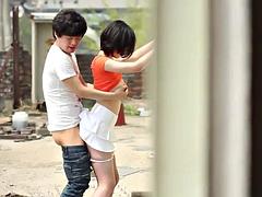 アジア人, 美女, デカパイ, 韓国人, オッパイの