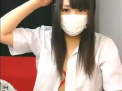 Incredible Japanese gal performing a medical examination