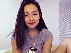 Asijské, Japonské, Masturbace, Sólo, Teenka, Webkamera