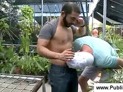 homosexuals deep-throat in public without any shame