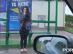 Arsch, Braunhaarige, Hardcore, Hd, Im freien, Titten, Spanner, Hure