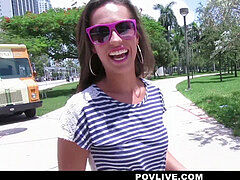 POVLife - smashing giant bootie Kelsi Monroe in Miami