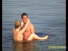 Hidden Cam spy web cam caught duo in the lake