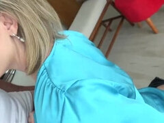 Angel The Dreamgirl Tempts You with Her Mouth-watering Ass in Part 2 - Blowjob, Cumshot, Amateur POV