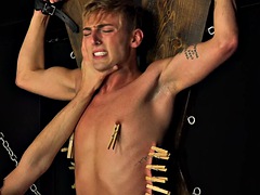 Hot twink fucked and spanked by machine - DreamBoyBondage.com