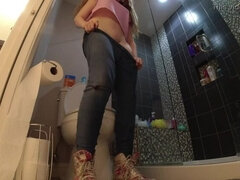 Ванна, Сборник, Подружка, Писсинг, Туалет