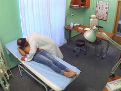 Leie, Arzt, Lecken, Nippel, Krankenschwester, Büro, Dusche, Uniform