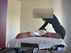 Asiatisch, Grosser schwanz, Blasen, Flashen, Handjob, Latina, Massage, Mexikanisch