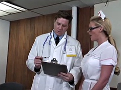 Nurse Phoenix Marie loves anal sex with Otto Bauer