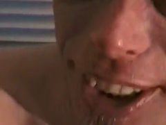 Masked gay from Germany fucked in home orgy without a condom