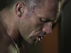 Blond, Kukk suging, Bakfra, Ansiktssperm, Hd, Slikking, Naturlige bryster, Fitte