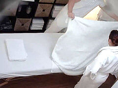 spycam in Real massage Salon at www.hotvideohd.com