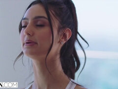 Arschlecken, Blondine, Blasen, Braunhaarige, Lecken, Muschi, Weibliche ejakulation, Flotter dreier