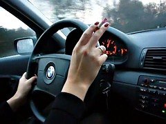hot mom i`d like to fuck smoking in car
