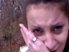 Amateur, Mamada, Morena, Estilo perrito, Dinero, Tetas naturales, Pov, Flaco