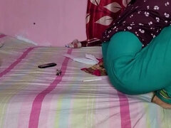 Bangladeshi girl Tasnim Zara alone cleaning house nude amateur homemade big tits doggy style