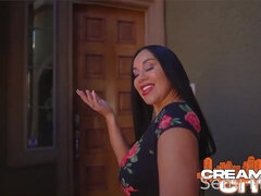 お尻, デカ尻, 中出し, ハードコア, 異人種間, オマンコ, オッパイの, 濡れ