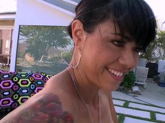 A mom i`d like to fuck with a sizeable ass and additionally some sexy tattoos does rectal sex