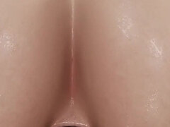 Tredimensionell, Anal, Rumpa, Stor stjärt, Stor kuk, Creampie, Gapande, Grov