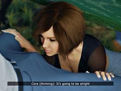 Big Ass Mom Sucks Stepsons Cock Under the Picnic Table  Gets Creampied Outdoors